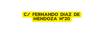 C Fernando Diaz de mendoza n 20