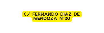 C Fernando Diaz de mendoza n 20
